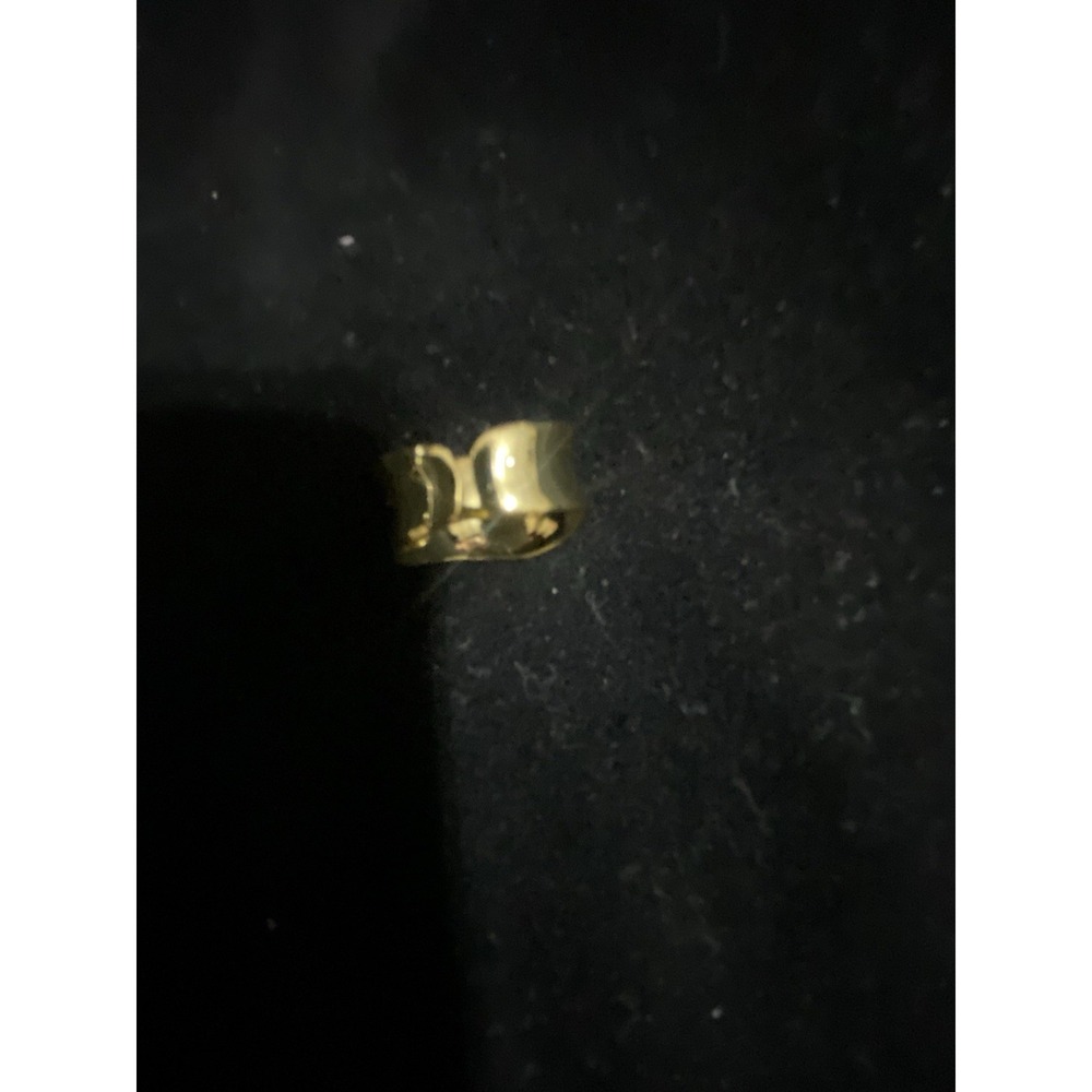Kate Spade New York Adjustable Gold Tone Smooth Ring-Size 7